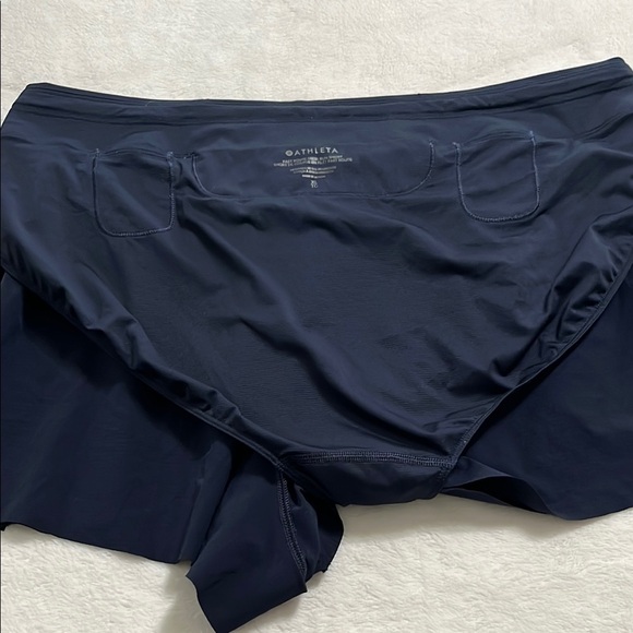 Women's Navy Blue Athletic Shorts - Picture 9 of 12